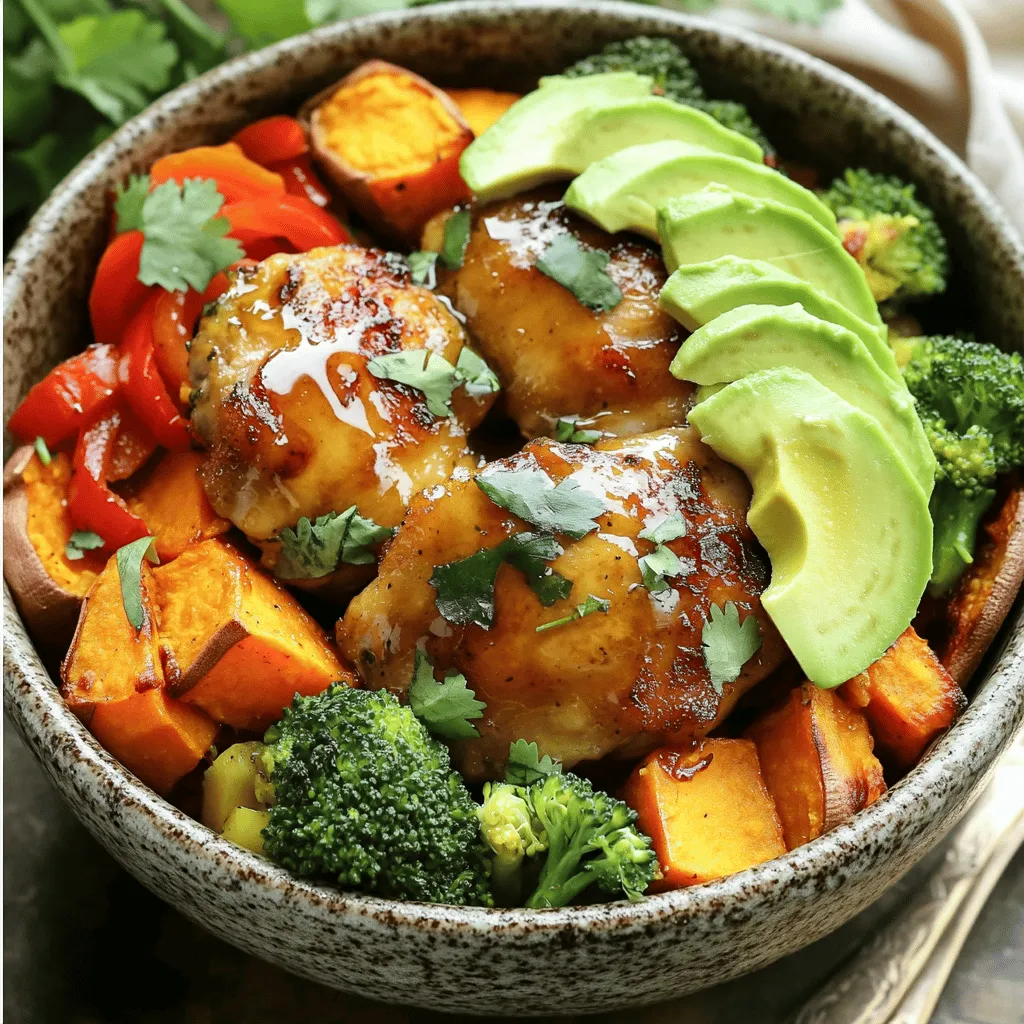 Savory Chicken and Sweet Potato Bowls Recipe Guide