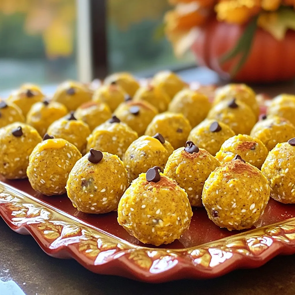 Pumpkin Spice No-Bake Energy Balls for Quick Fuel