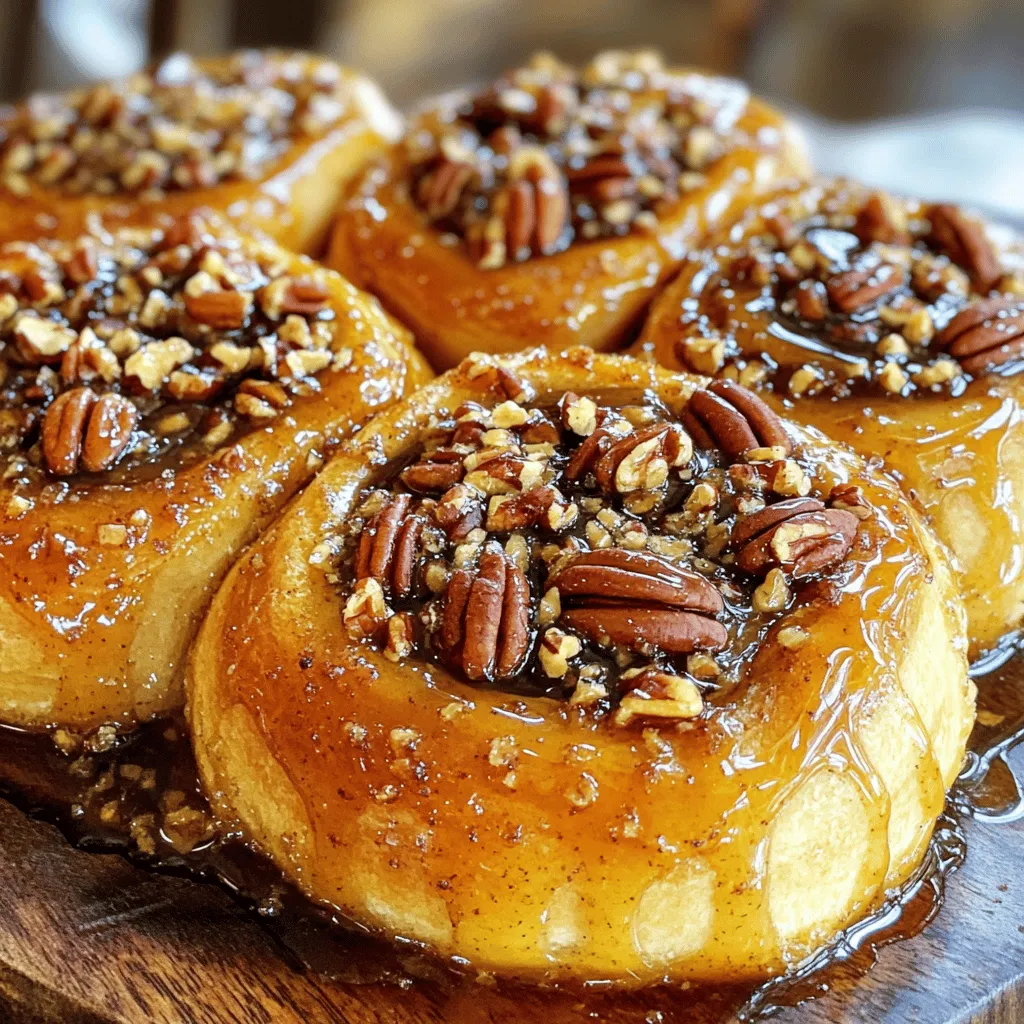 Maple Pecan Sticky Buns with Brown Butter Delight