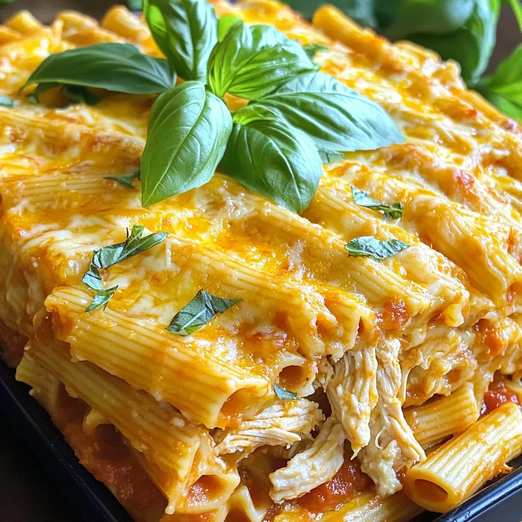 Cheesy Chicken Pasta Bake Simple and Tasty Recipe
