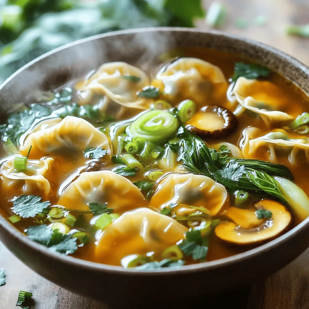 Potsticker Soup Recipe Quick and Tasty Delight
