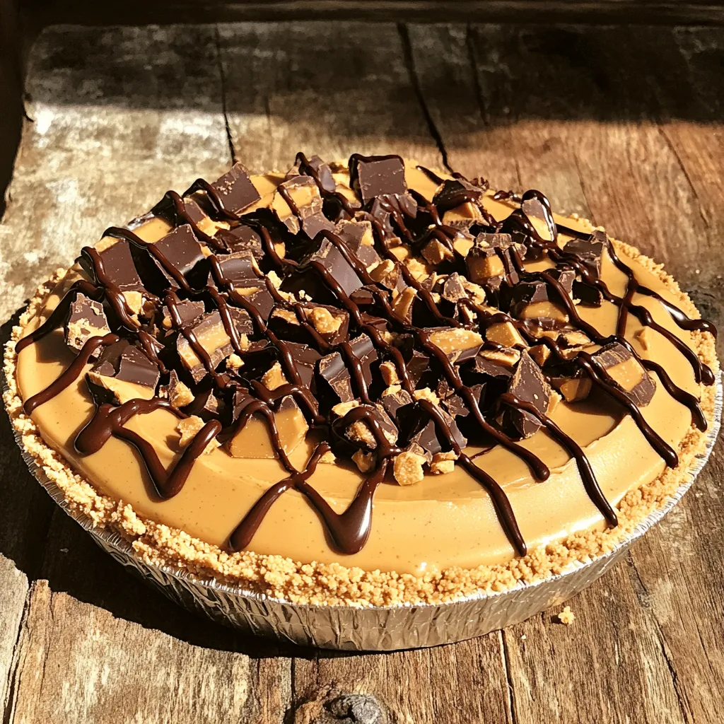 No Bake Butterfinger Pie Delightful and Easy Recipe