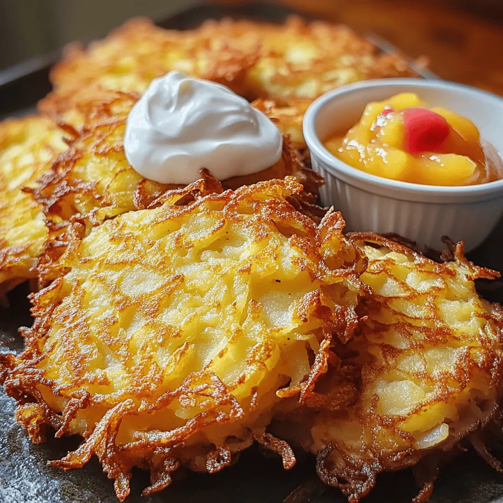 German Potato Pancakes Crispy and Flavorful Recipe