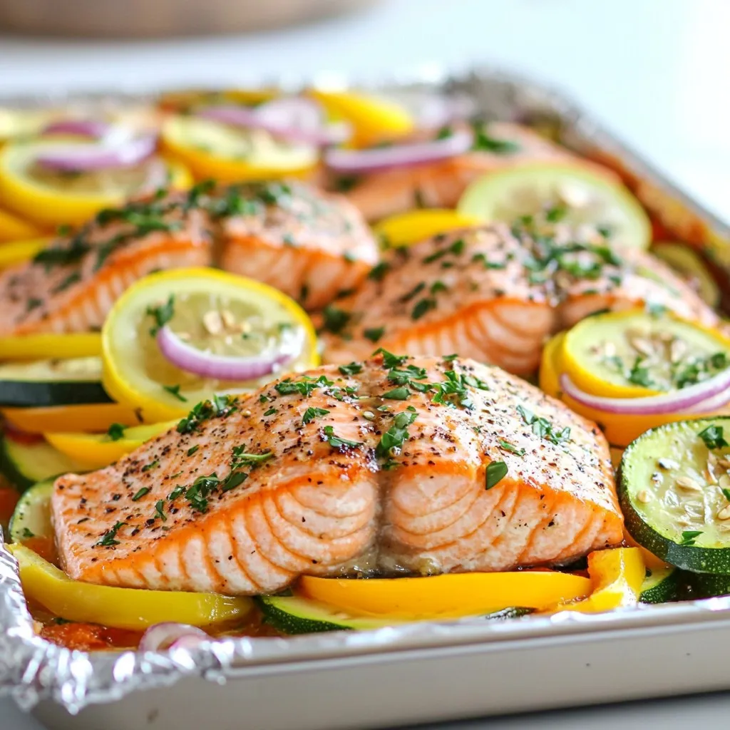 Baked Salmon Foil Packs Fresh and Easy Meal Idea