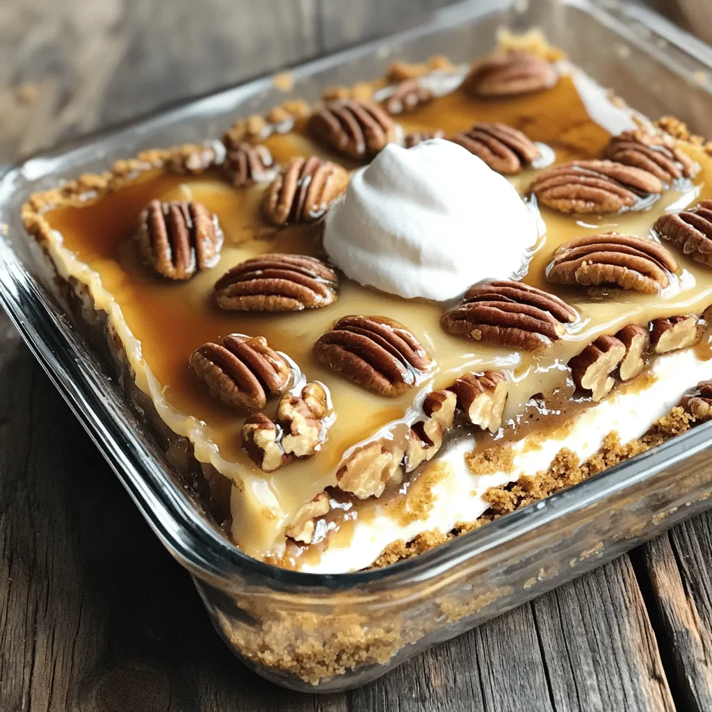 Pecan Pie Lasagna Delicious Dessert Delight Recipe