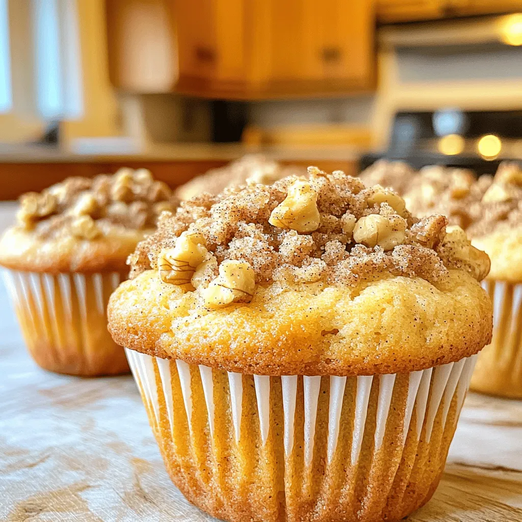 Coffee Cake Muffins Easy and Delicious Recipe