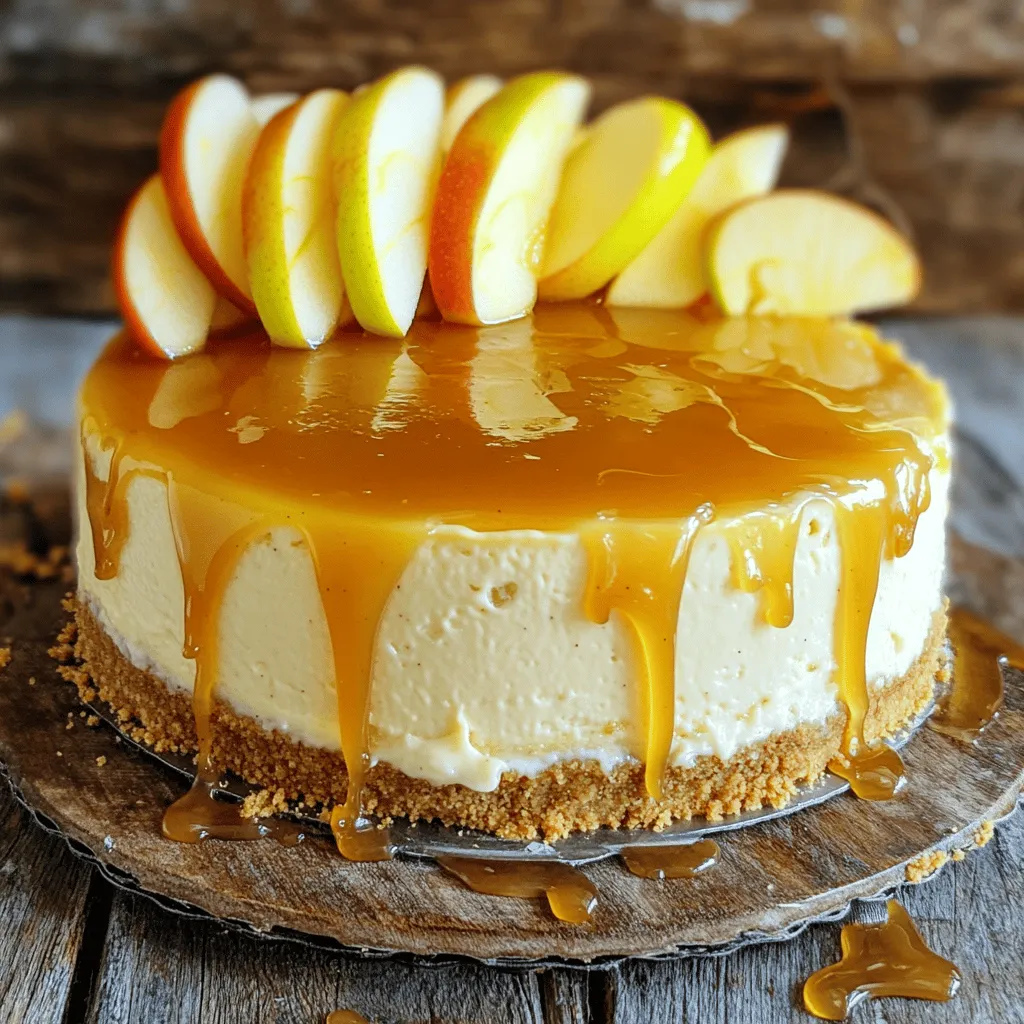 Savory Apple Cider Cheesecake Delightful and Creamy