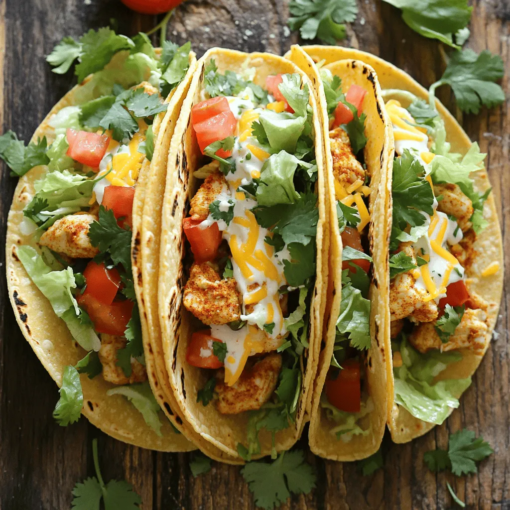 Minute Baked Crispy Chicken Tacos Quick and Tasty Meal