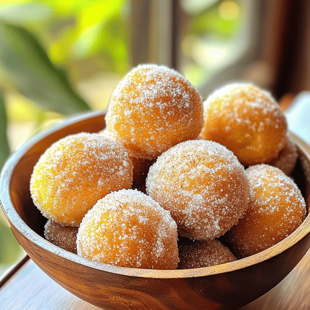 Air Fryer Cinnamon Sugar Gingerbread Donut Holes Delight