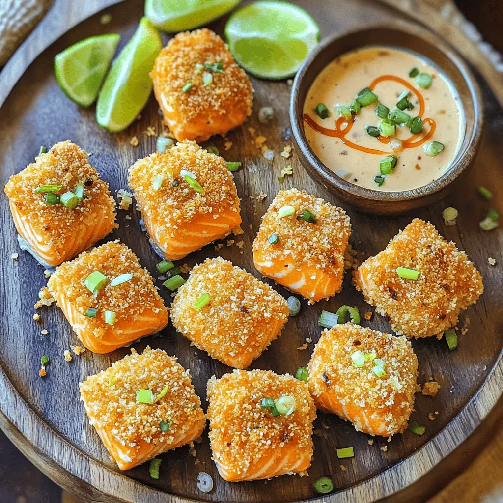 Crispy Bang Bang Salmon Bites Flavorful Delight Within