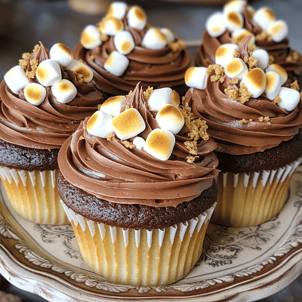 S&#8217;mores Cupcakes Deliciously Sweet Treats to Enjoy