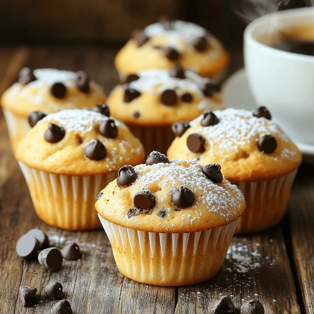 Easy Chocolate Chip Muffins Delightful and Moist Treat