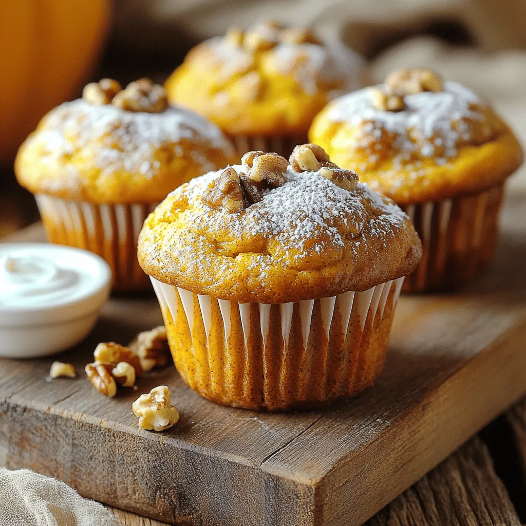 Greek Yogurt Pumpkin Muffins Healthy and Simple Treat