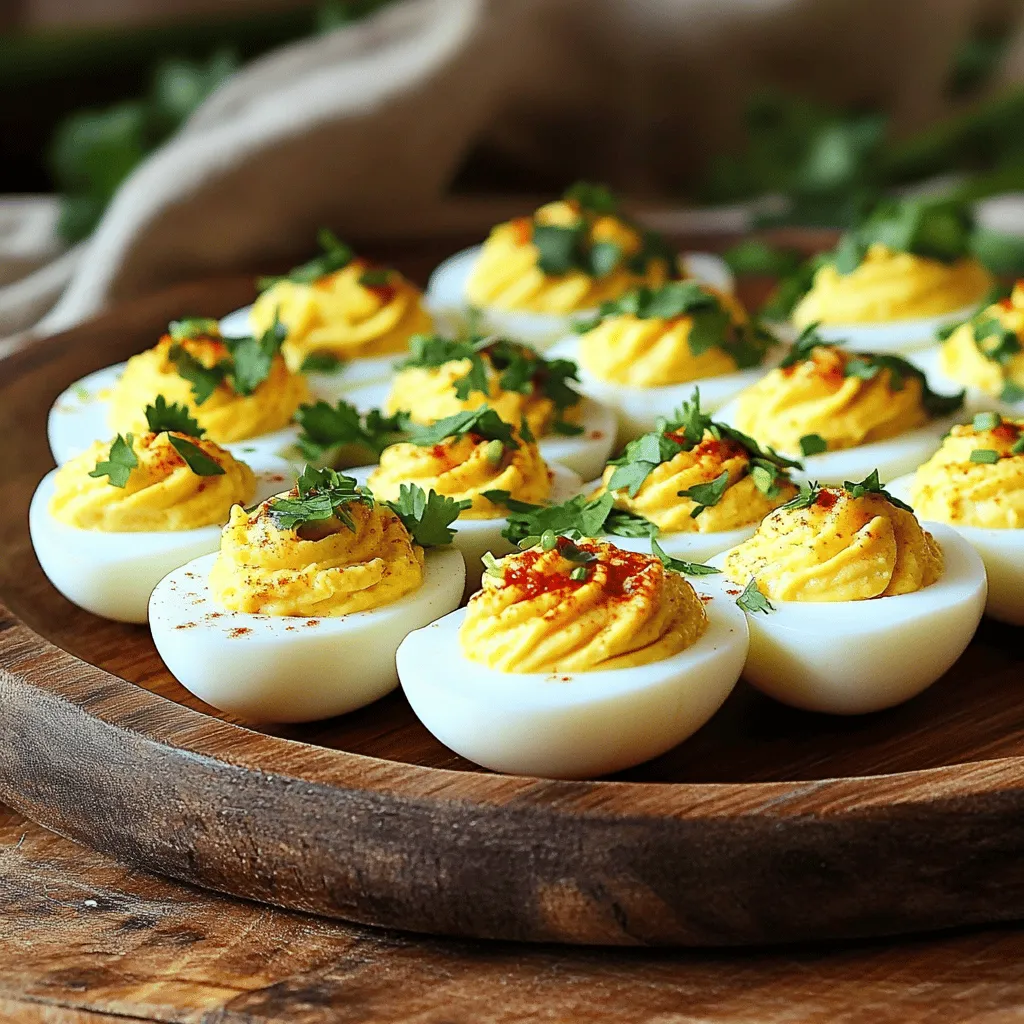 Spicy Chili Garlic Deviled Eggs Bold Flavor Delight