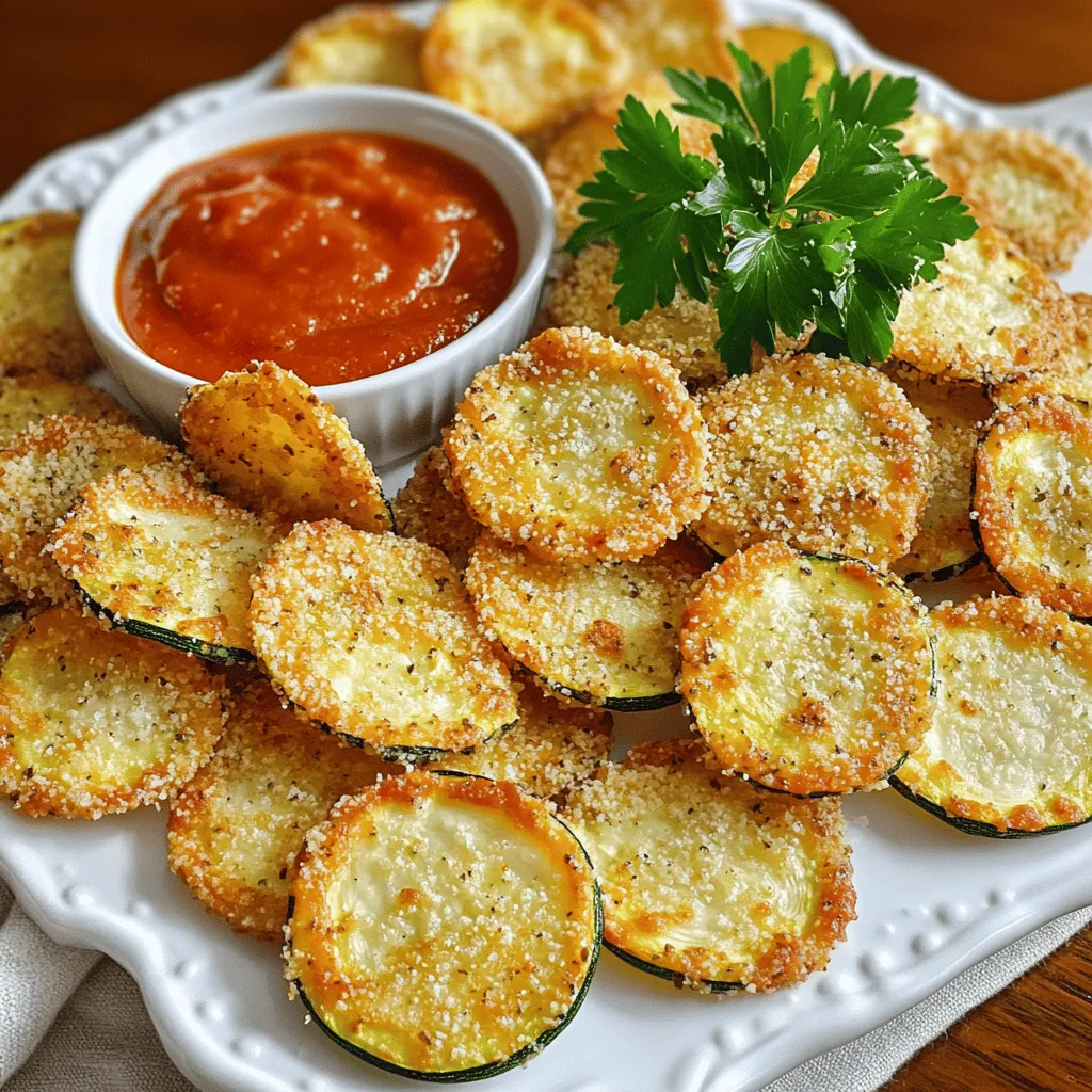 Parmesan Zucchini Chips Crispy and Flavorful Snack