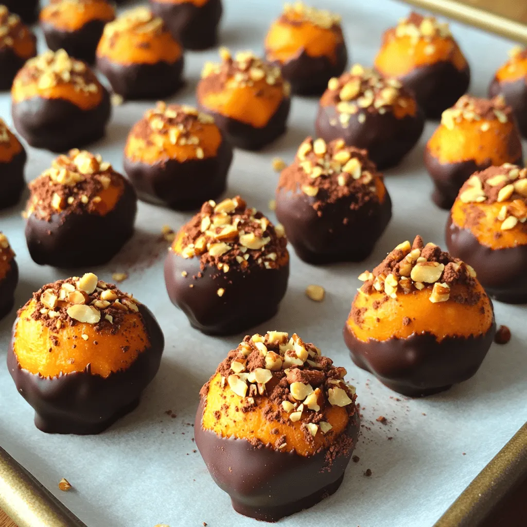 Healthy Pumpkin Truffles Irresistible Treats Recipe