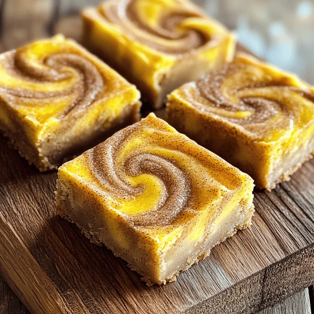 Cinnamon Swirl Snickerdoodle Blondies Irresistible Treat