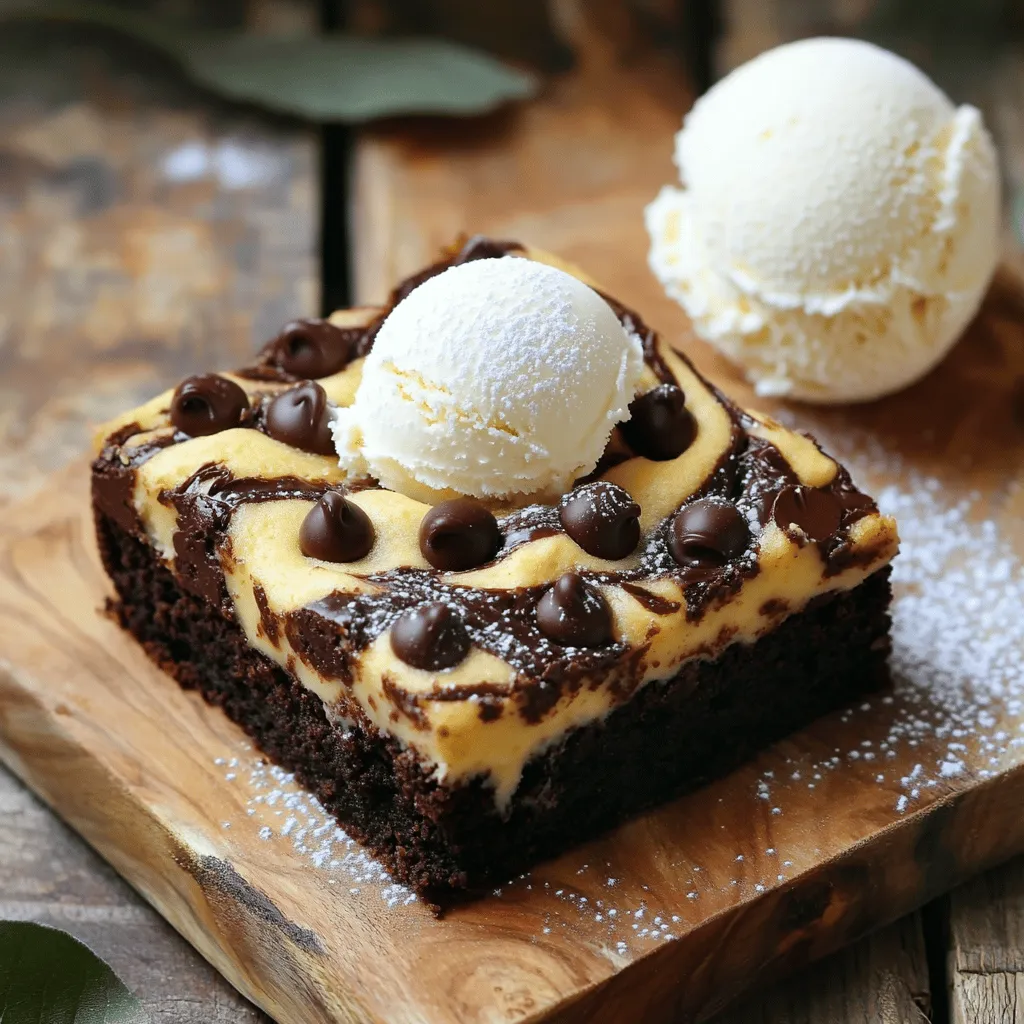 Fudgy Chewy Brookies Delightful Chocolate Treat