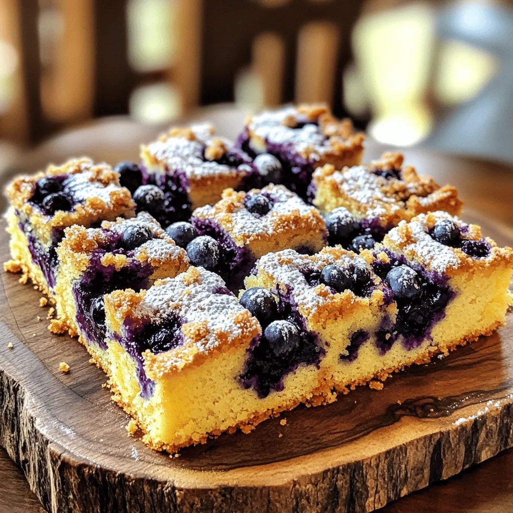 Irresistible Blueberry Sour Cream Coffee Cake Recipe