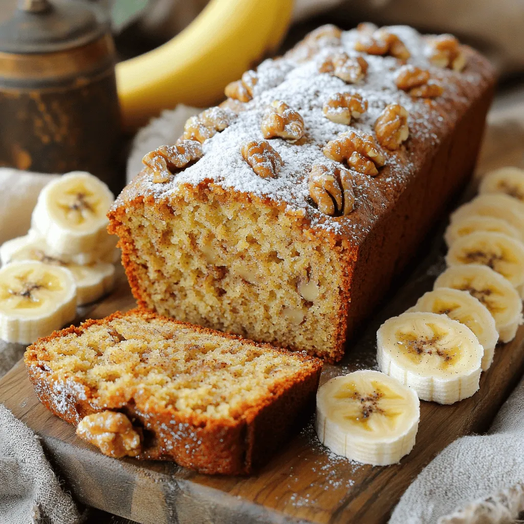Cinnamon Crunch Banana Bread Irresistible Delight