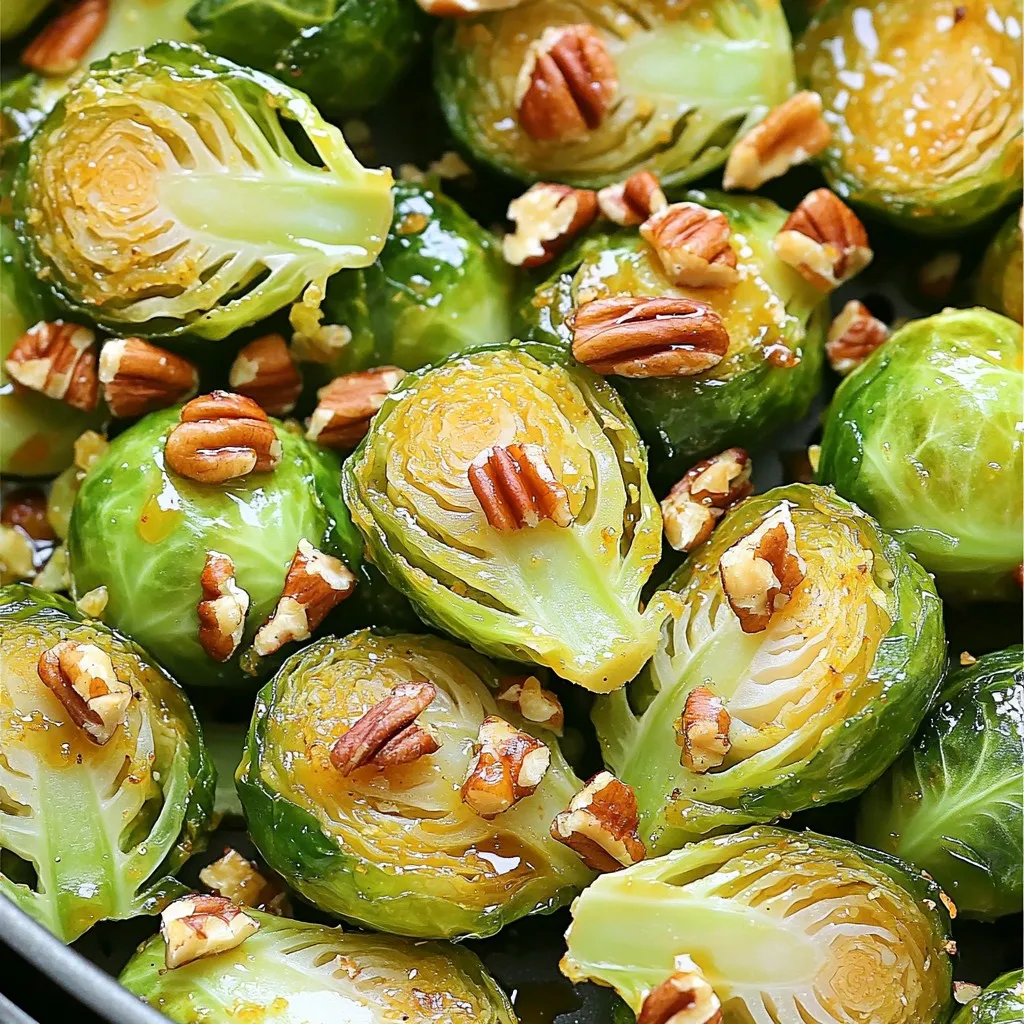 Air Fryer Maple Dijon Brussels Sprouts Delight