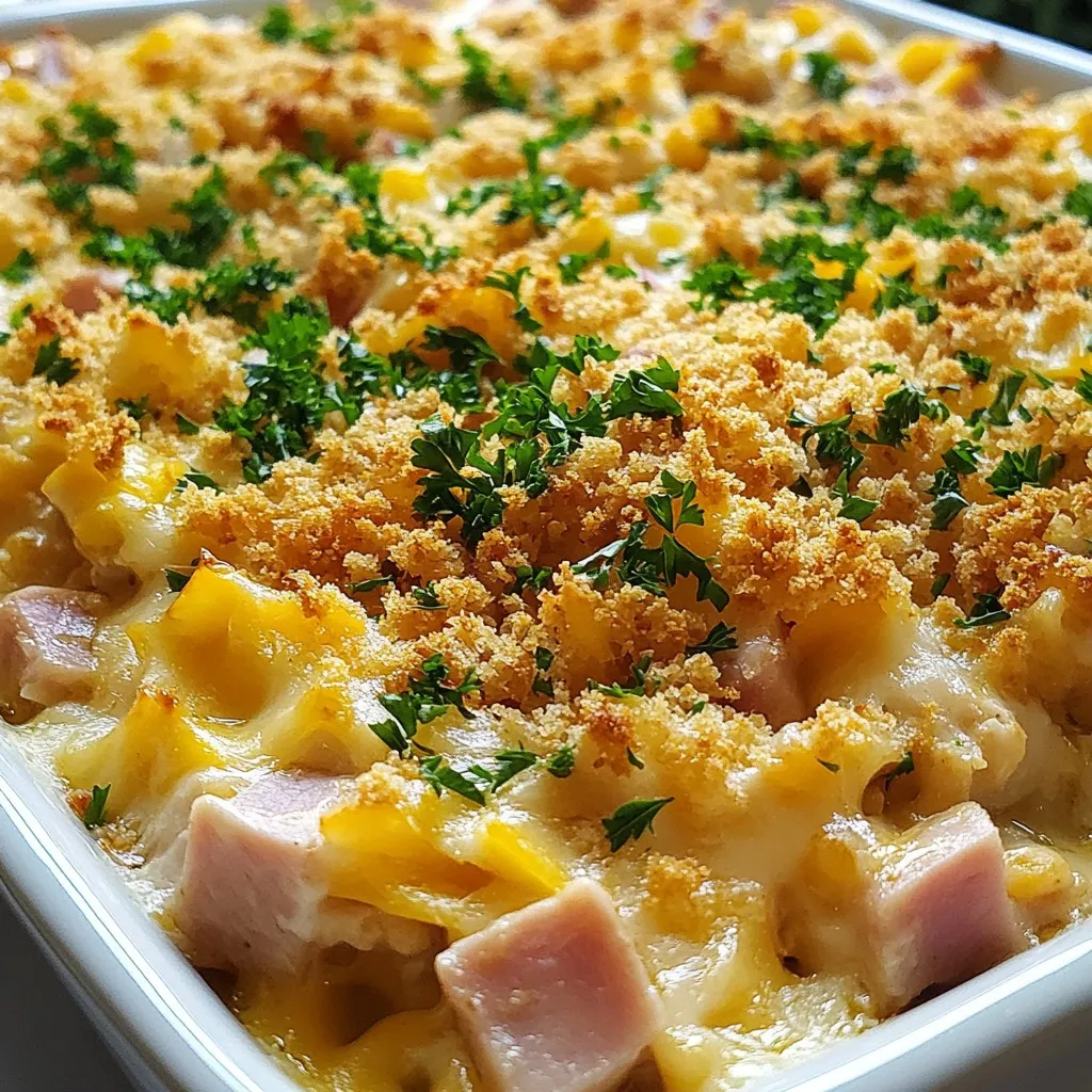 Chicken Cordon Bleu Casserole Simple and Flavorful Meal