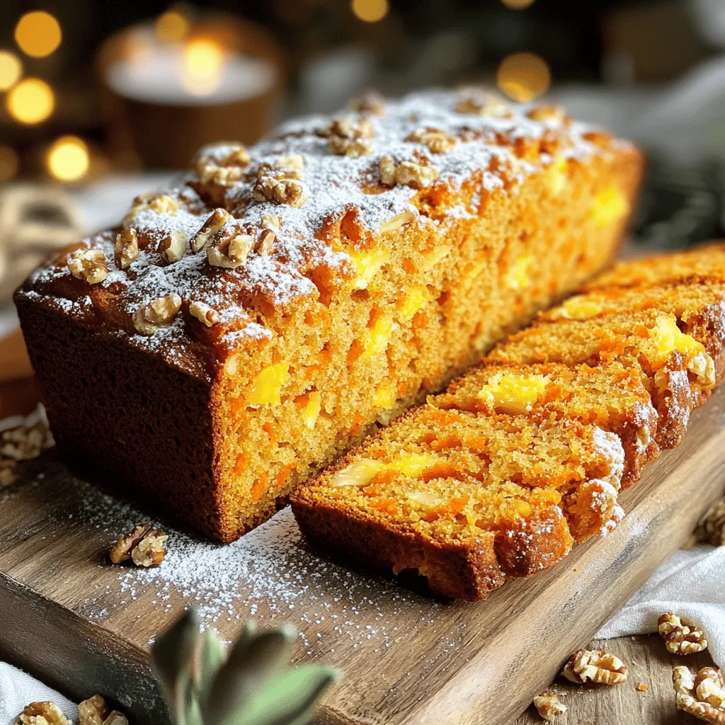 The BEST Easy Carrot Bread Tasty and Simple Recipe