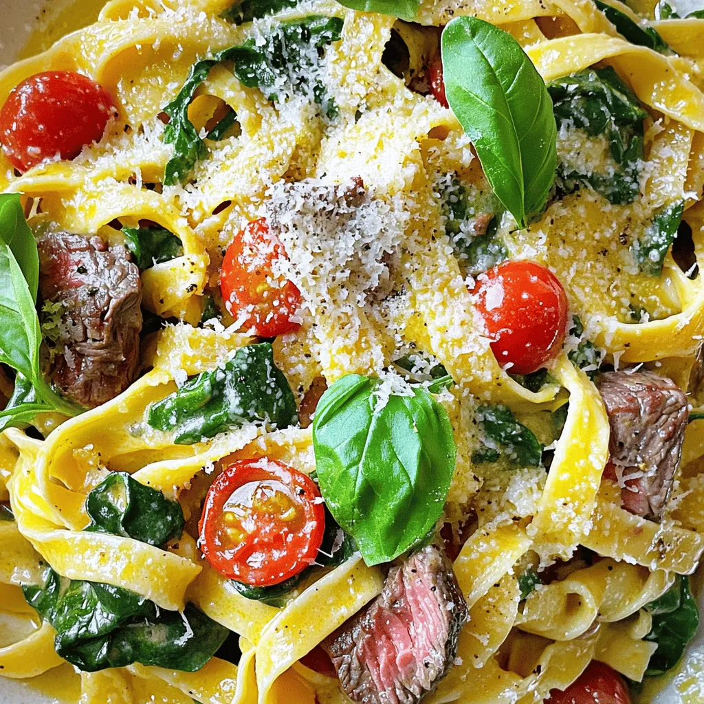 Creamy Steak and Pasta Dinner Simple and Satisfying Meal