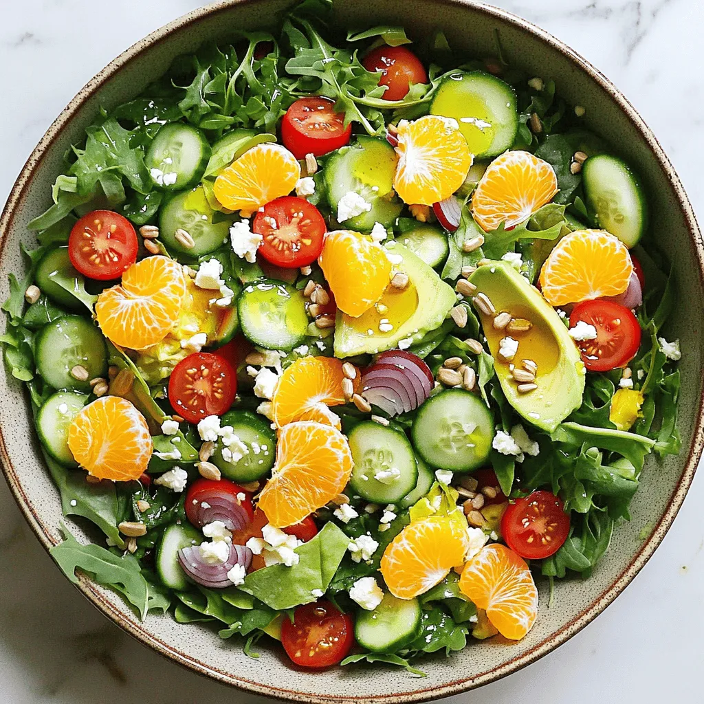 Sunshine Salad Vibrant and Fresh Flavor Boost