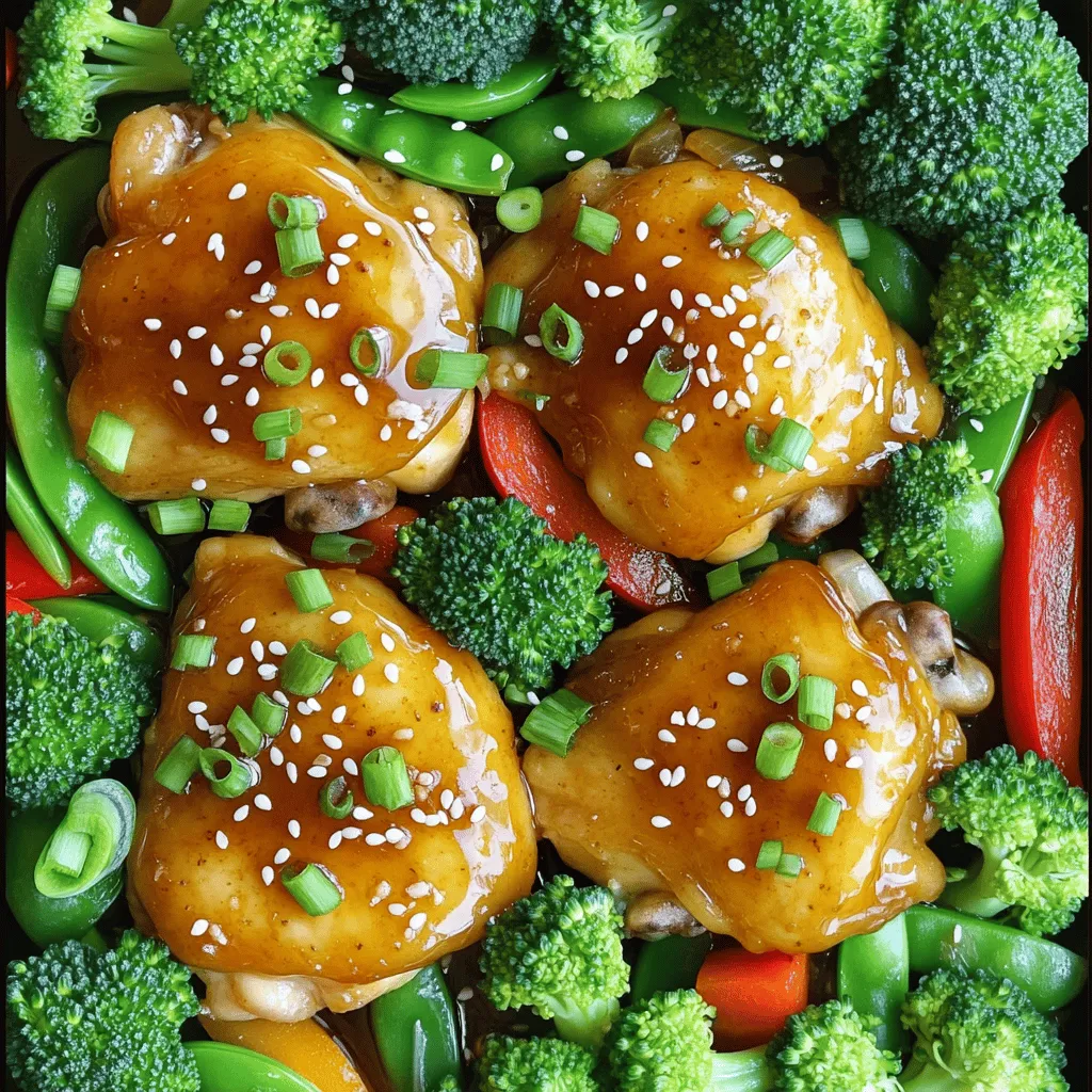 One Pan Honey Garlic Chicken Flavorful and Easy Meal