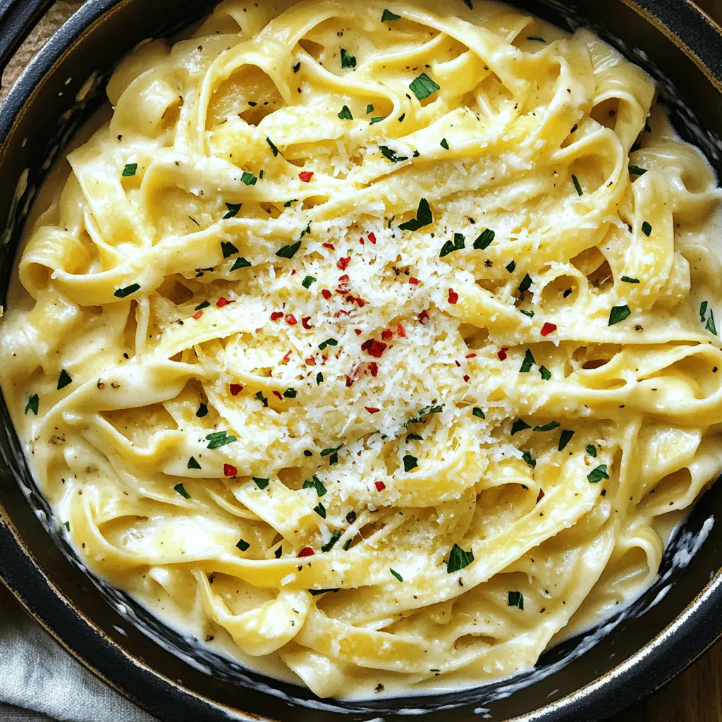 One-Pot Garlic Parmesan Pasta Simple and Quick Meal