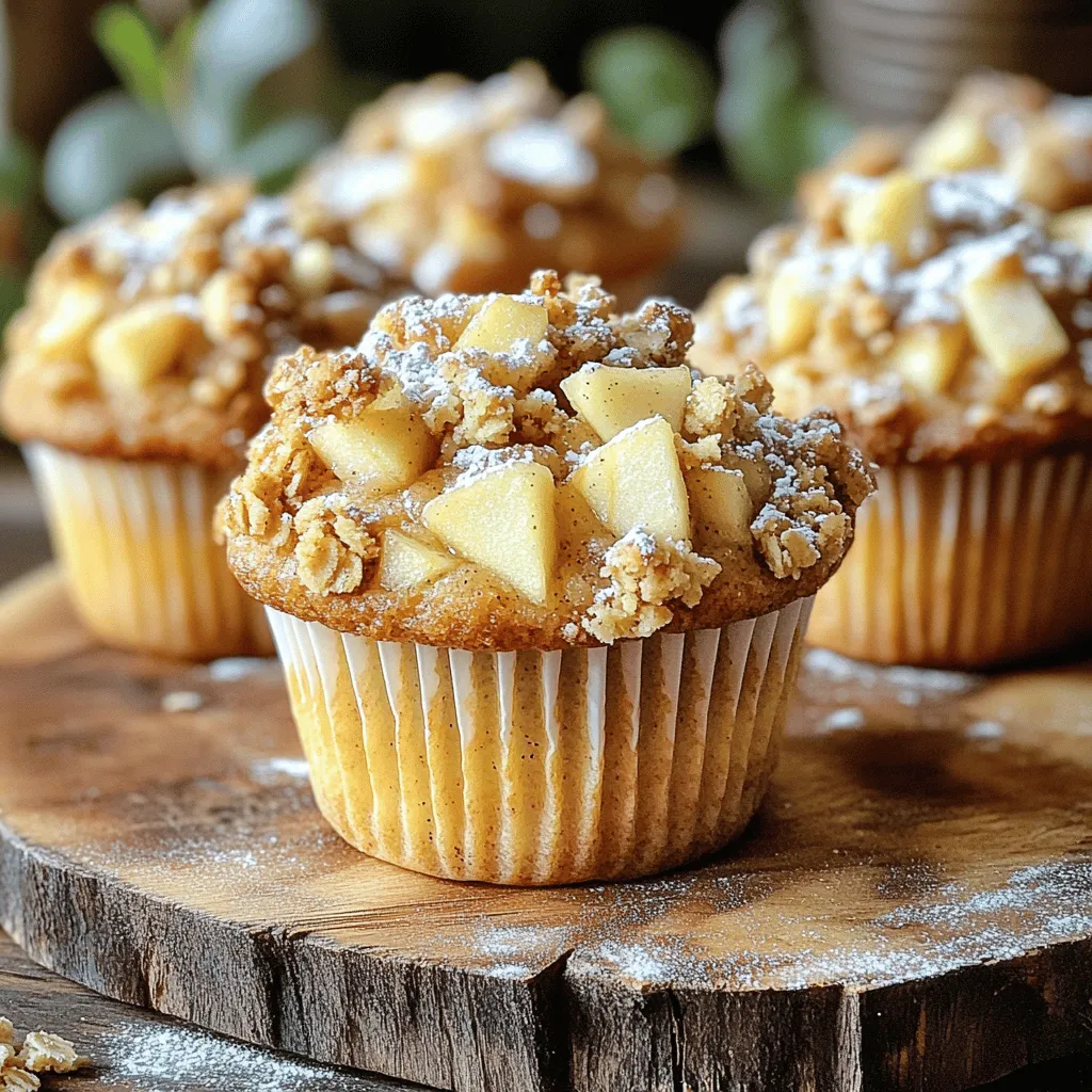 Apple Crumble Muffins Delightful Kitchen Treat