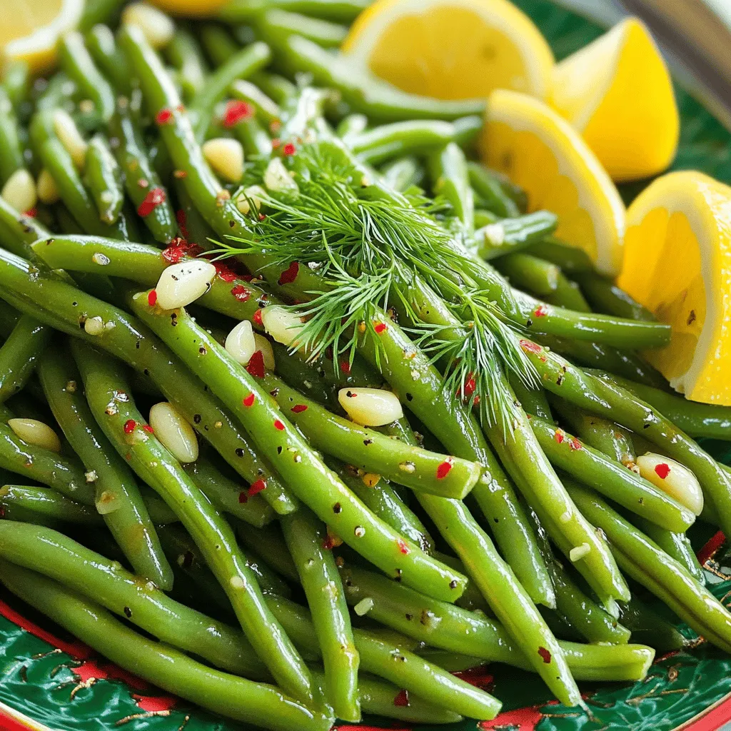 Spicy Dilly Garlic Beans Flavorful and Easy Side Dish