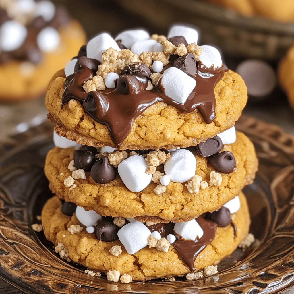 Pumpkin S&#8217;mores Cookies Irresistible Fall Treat