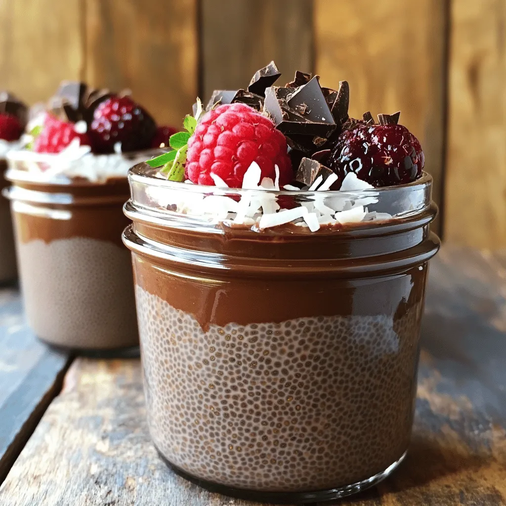 Chocolate Chia Pudding Creamy and Delicious Recipe