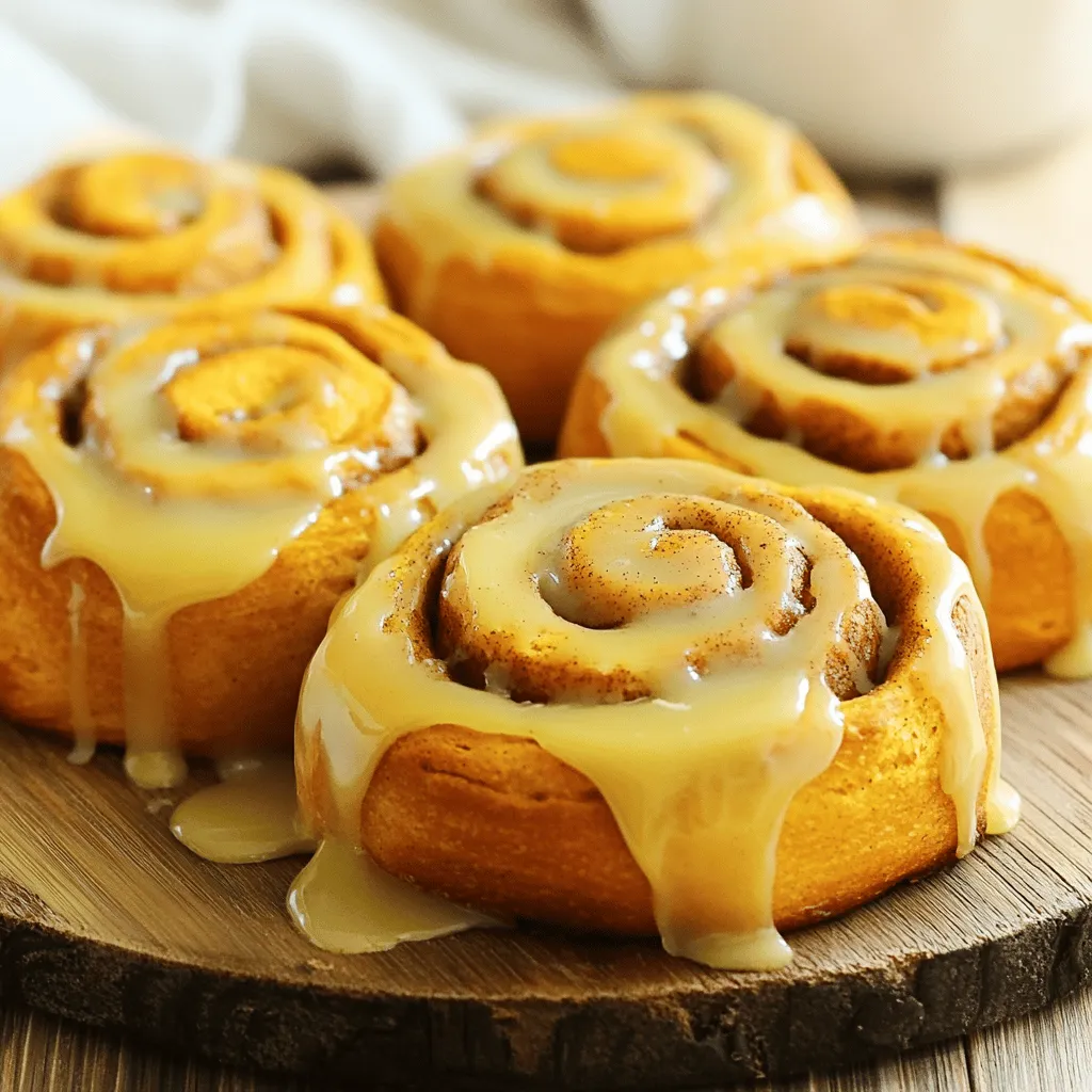 Small Batch Pumpkin Cinnamon Rolls Soft and Yummy Treat