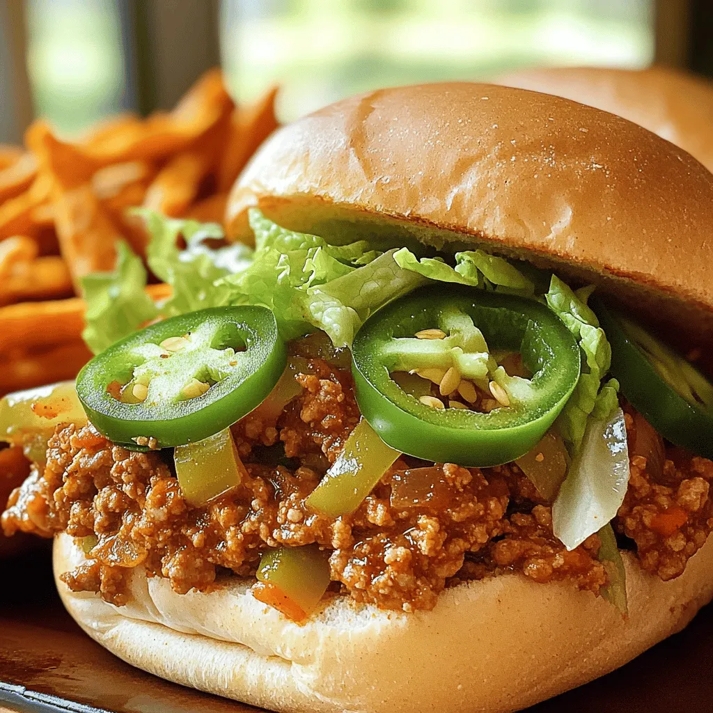 Delicious Cajun Chicken Sloppy Joes Flavorful Dinner