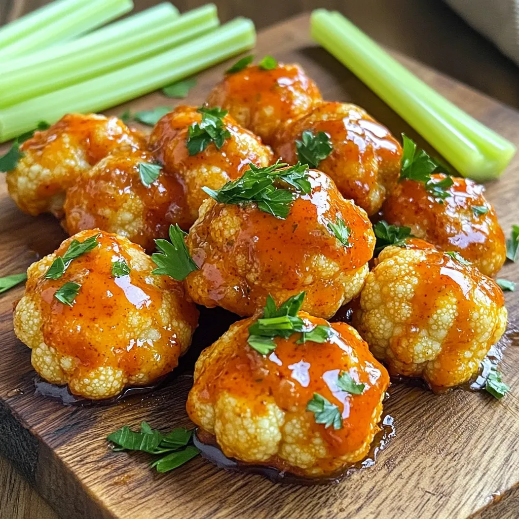Air Fryer Buffalo Cauliflower Bold and Flavorful Dish