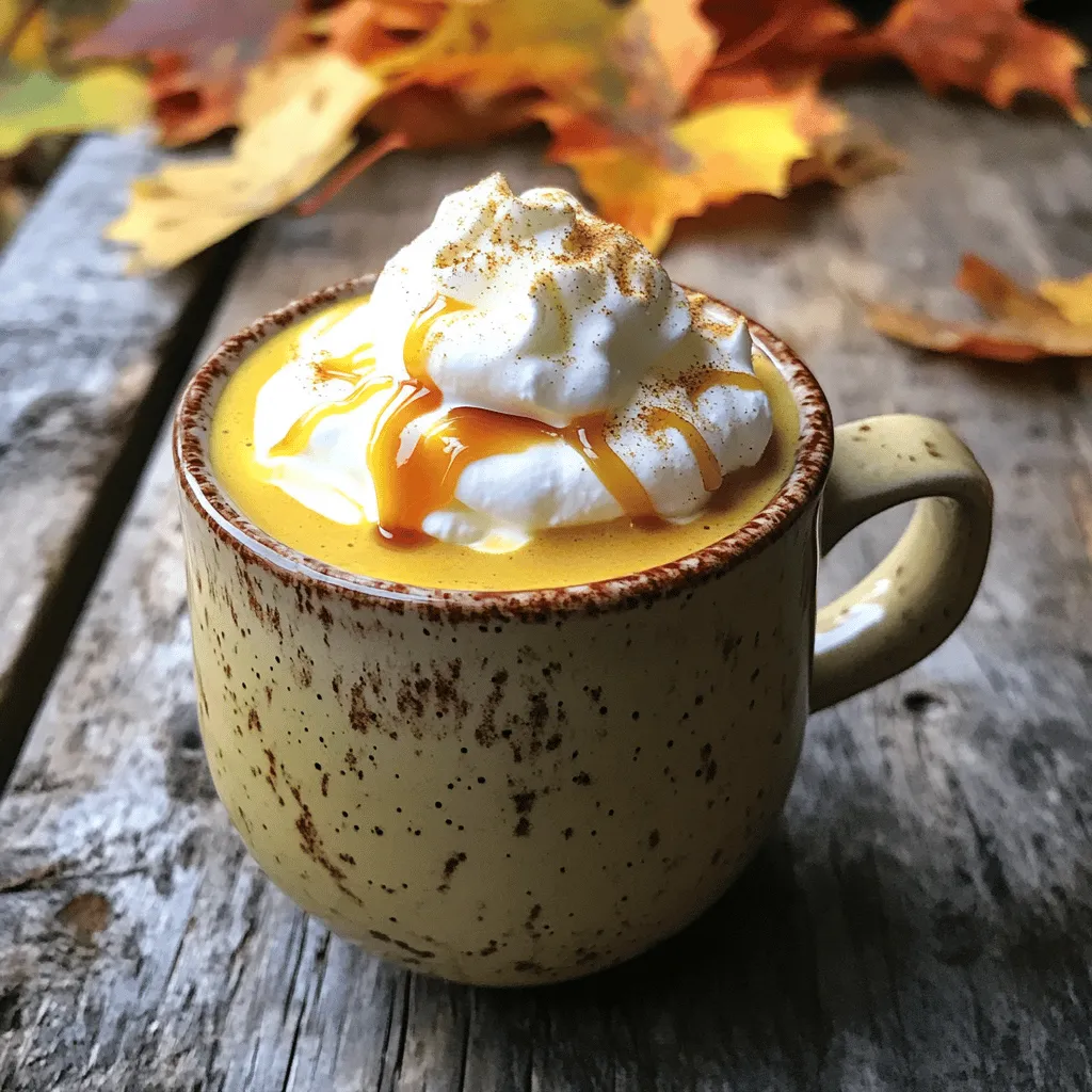 Cafe-Style Pumpkin Spice Latte Creamy and Flavorful