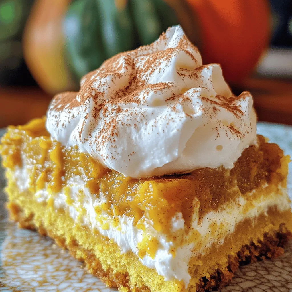 Pumpkin Spice Gooey Cake Irresistible Fall Treat