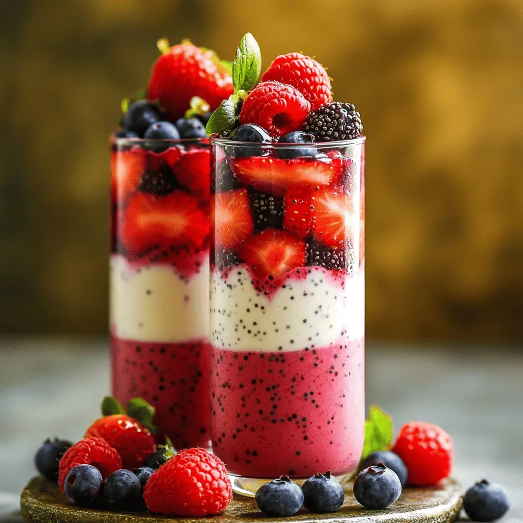 Cottage Cheese Berry Protein Smoothie Energizing Recipe