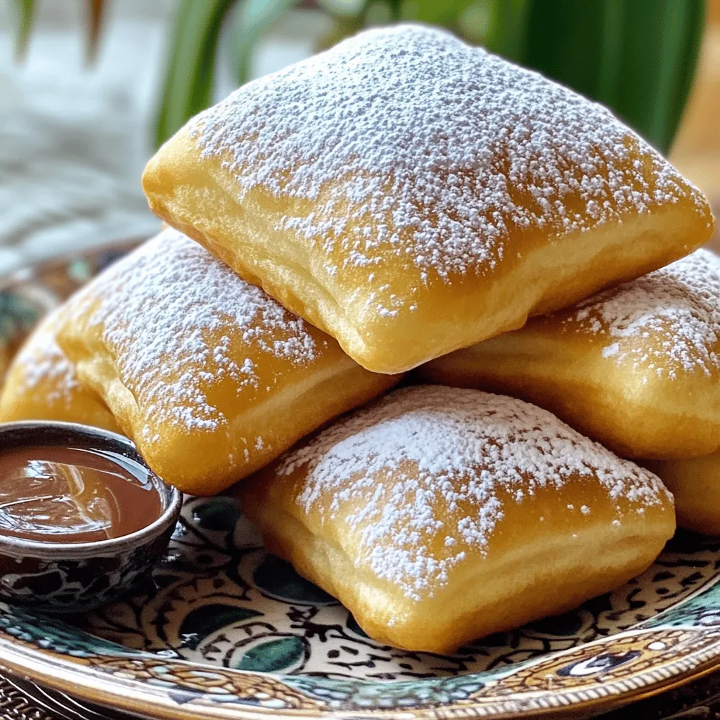 Fluffy Vanilla French Beignets Simple and Delicious Treat