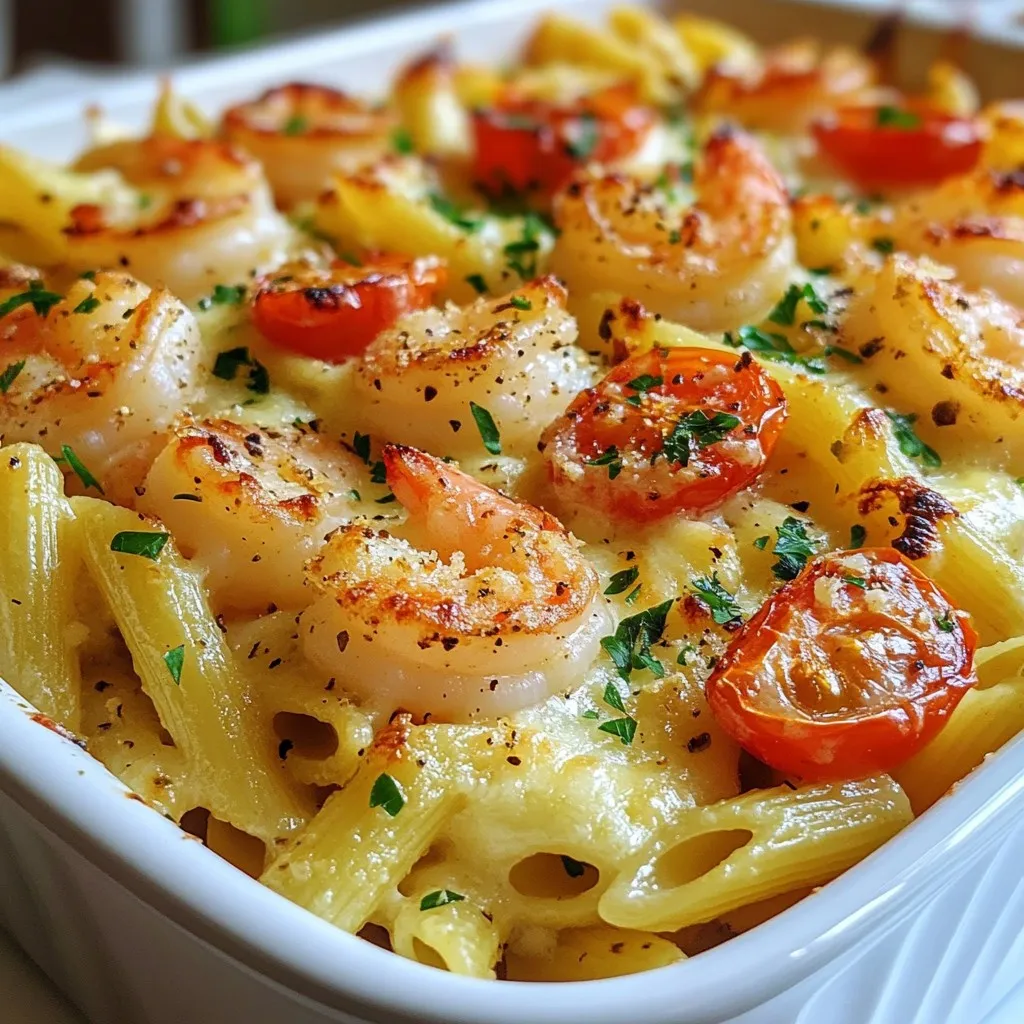 Savory Shrimp Scampi Pasta Bake Recipe to Savor